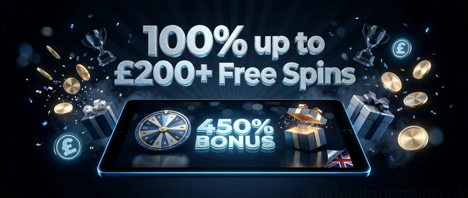100% up to £200+ Free Spins